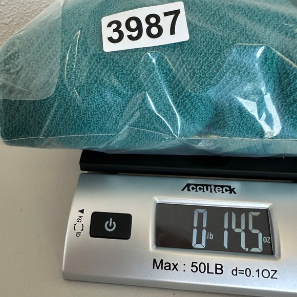 IVKO Womens 100% Wool Pull On Knit Pants Size M (38) Teal Basket Weave Stretch - Picture 12 of 12